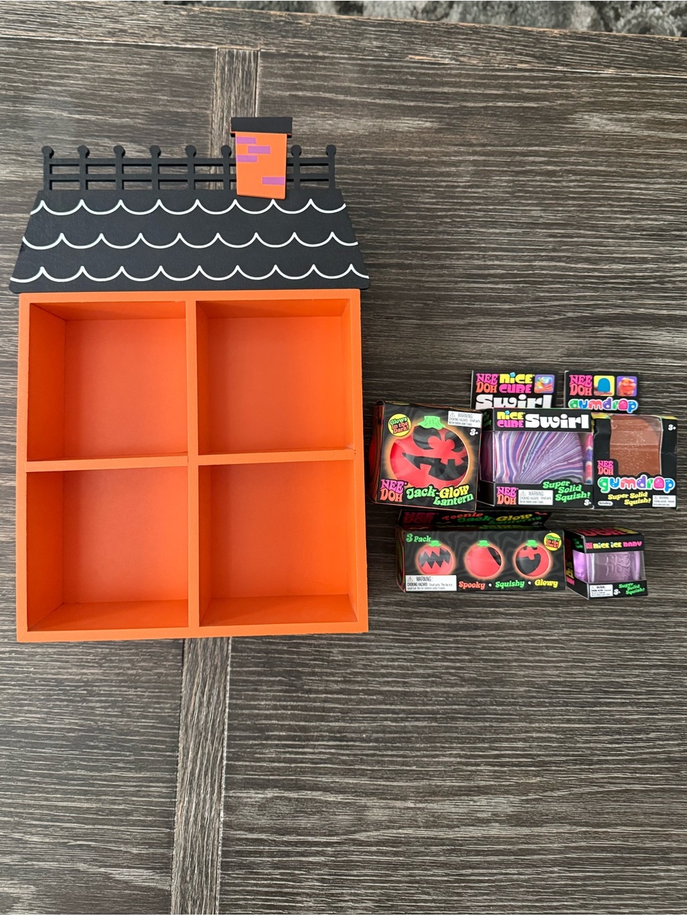 NWT Halloween NeeDoh Squishy Bundle set